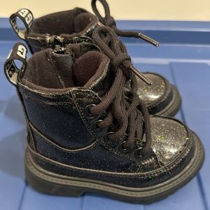 UGG Black Glitter toddler Boots